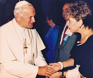 Pope John Paul II Natasha Shliapnikoff